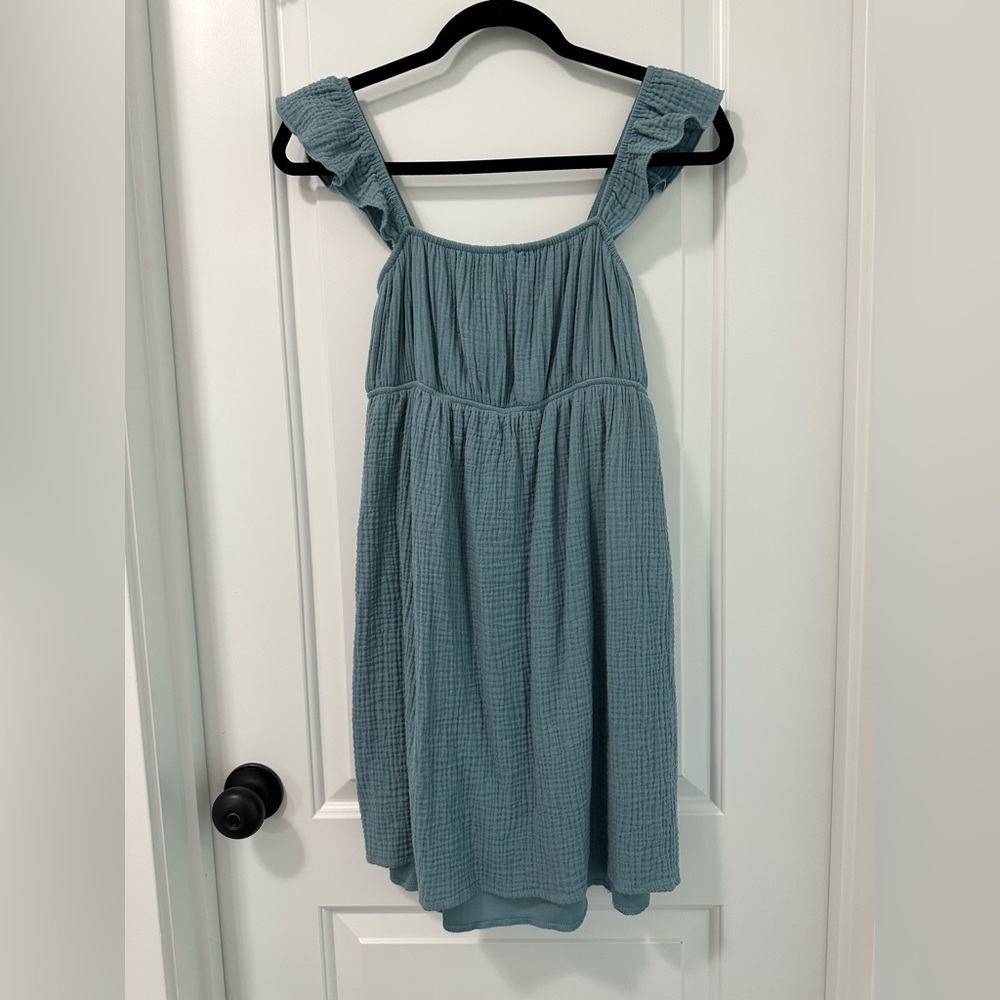 Blue Babydoll Dress